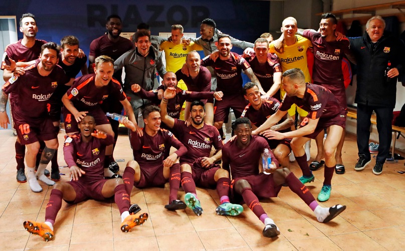 Barcelona Campeón Liga Española 2018 la Liga Santander