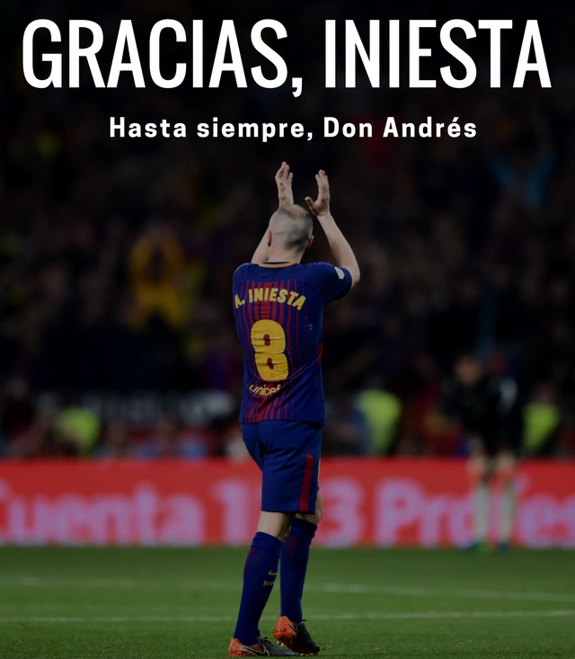 Andrés Iniesta se despide del Barça | Hasta Siempre Don Andrés