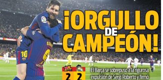 Orgullo de Campeón, un Clásico al rojo vivo | Las Portadas Orgullo de Campeón