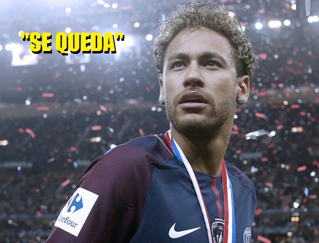 Neymar se queda en el PSG Neymar se queda en el PSG