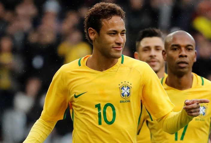 Neymar con la Selección de Brasil Neymar con la Selección de Brasil