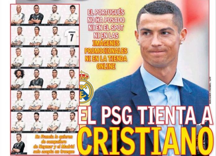 El PSG tienta a Cristiano El PSG tienta a Cristiano