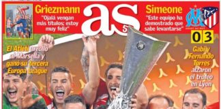 Mago Griezmann, Tercera Europa League para el Atlético | Las Portadas Tercera Europa League para el Atlético