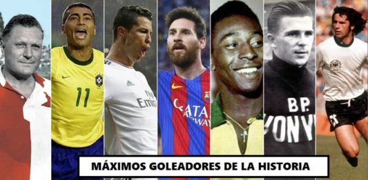 Máximos goleadores de la historia