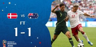 Dinamarca 1-1 Australia Mundial Rusia 2018 | Grupo C. FIFA World Cup Dinamarca 1-1 Australia Mundial Rusia