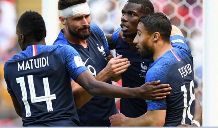 Francia 2-1 Australia Mundial Rusia