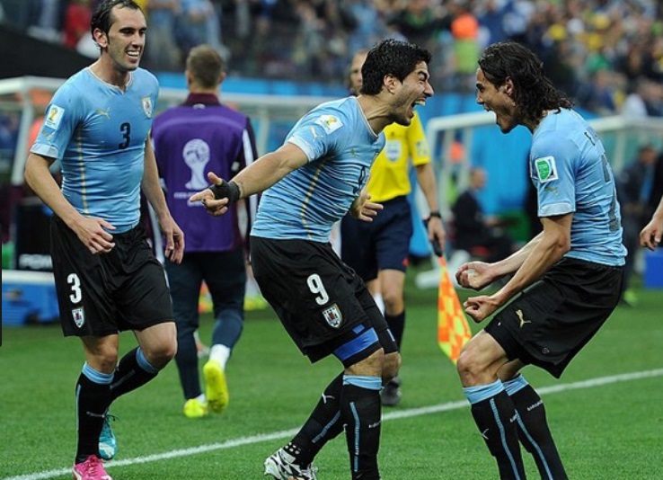Cavani Suárez Godín Seleccion de Uruguay Cavani Suárez Godin Seleccion de Uruguay