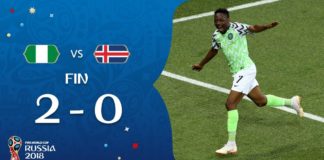 Nigeria 2-0 Islandia Mundial Rusia 2018 | Grupo D. FIFA World Cup Nigeria 2-0 Islandia Mundial Rusia