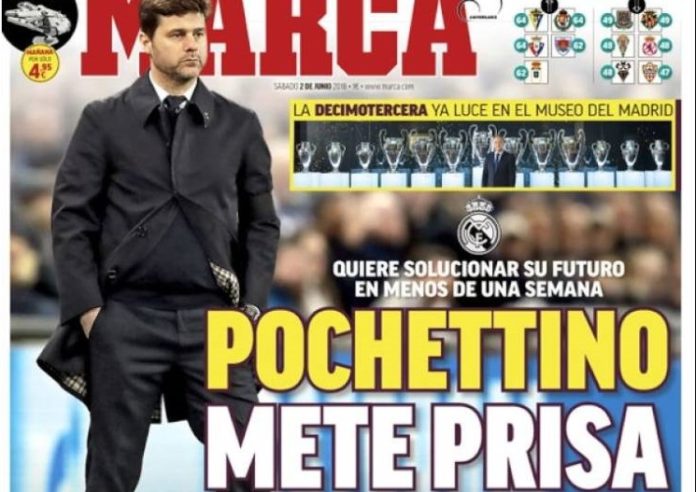 Pochettino mete prisa al Madrid vPochettino mete prisa al Madrid