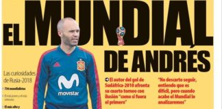 El Mundial de Andrés, no tengan prisa en volver | Las Portadas El Mundial de Andrés