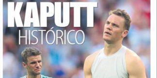 Kaputt histórico, Alemania eliminada del Mundial | Las Portadas Alemania eliminada del Mundial