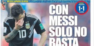 Con Messi solo no basta, De Gea cuestionado | Las Portadas