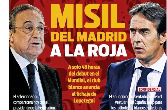 Lopetegui ficha por el Madrid Lopetegui ficha por el Madrid