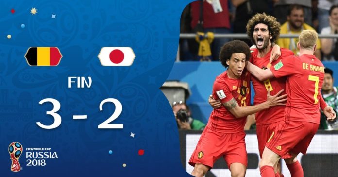 Bélgica le remonta el partido a Japón Bélgica le remonta el partido a Japón