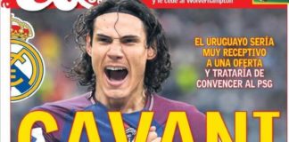 Cavani suena para el Madrid, Vinicius y Malcom las promesas de la Liga | Las Portadas Cavani suena para el Madrid