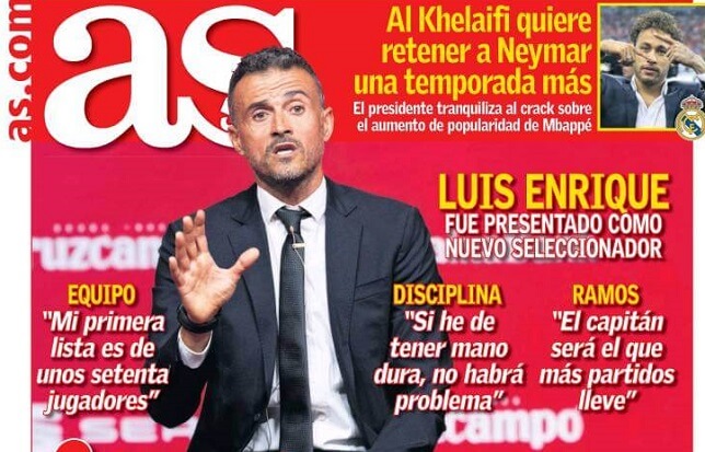 Luis Enrique presentado como DT Luis Enrique presentado como DT