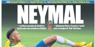 Neymal, Brasil y Uruguay eliminados del Mundial | Las Portadas Neymal, Brasil y Uruguay eliminados