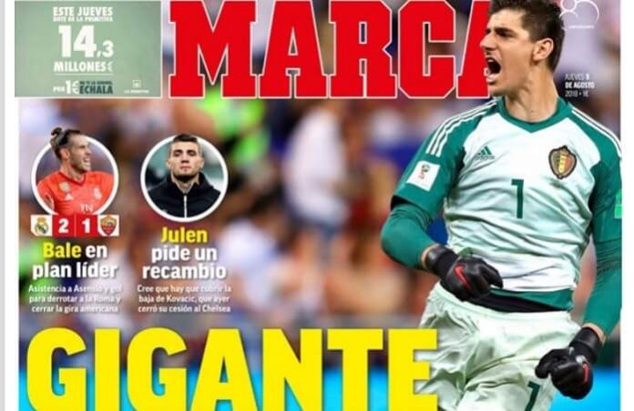 Courtois ficha por el Madrid