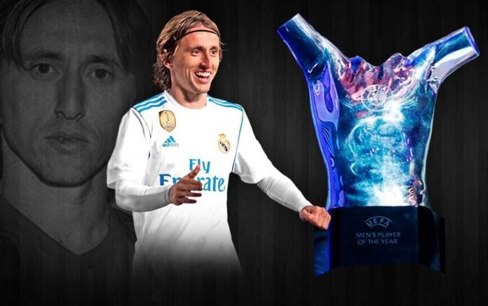 Luka Modric UEFA Best Player 2018 Luka Modric UEFA Best Player 2018