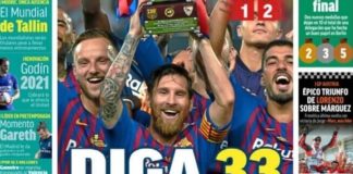 Diga 33, el Barça gana la Supercopa, Messi récord de títulos | Las Portadas