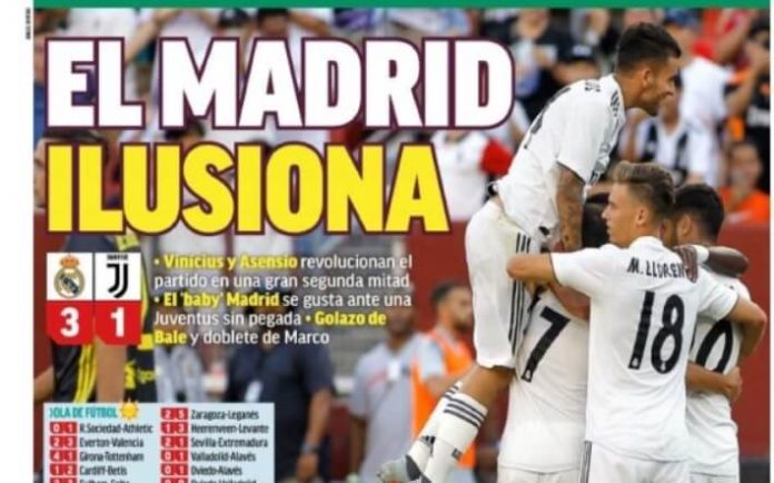 El Madrid se ilusiona con Vinicius