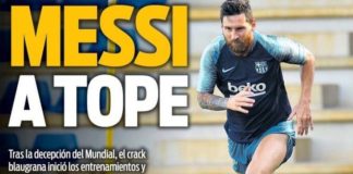 Messi entrena a Tope, el año de Asensio | Las Portadas el año de Asensio