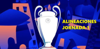 Alineaciones Jornada 1 Champions League 2018-19 Alineaciones Jornada 1 Champions 2018