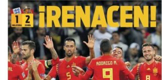 España renace en Wembley, gran debut de Lucho | Las Portadas