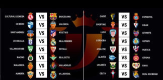 Dieciseisavos Copa del Rey 2018-2019 | Partidos, Horarios y TV Dieciseisavos Copa del Rey 2018 ida