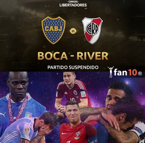 Memes Superfinal Boca-River Libertadores