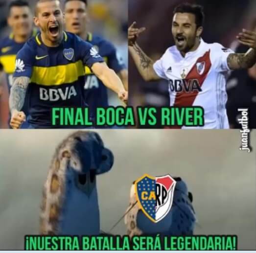 Memes Superfinal Boca-River Libertadores