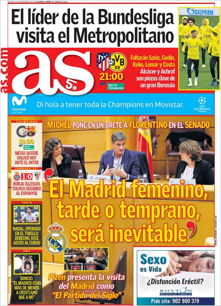Portada as 6/11/2018 Portada as 6/11/2018