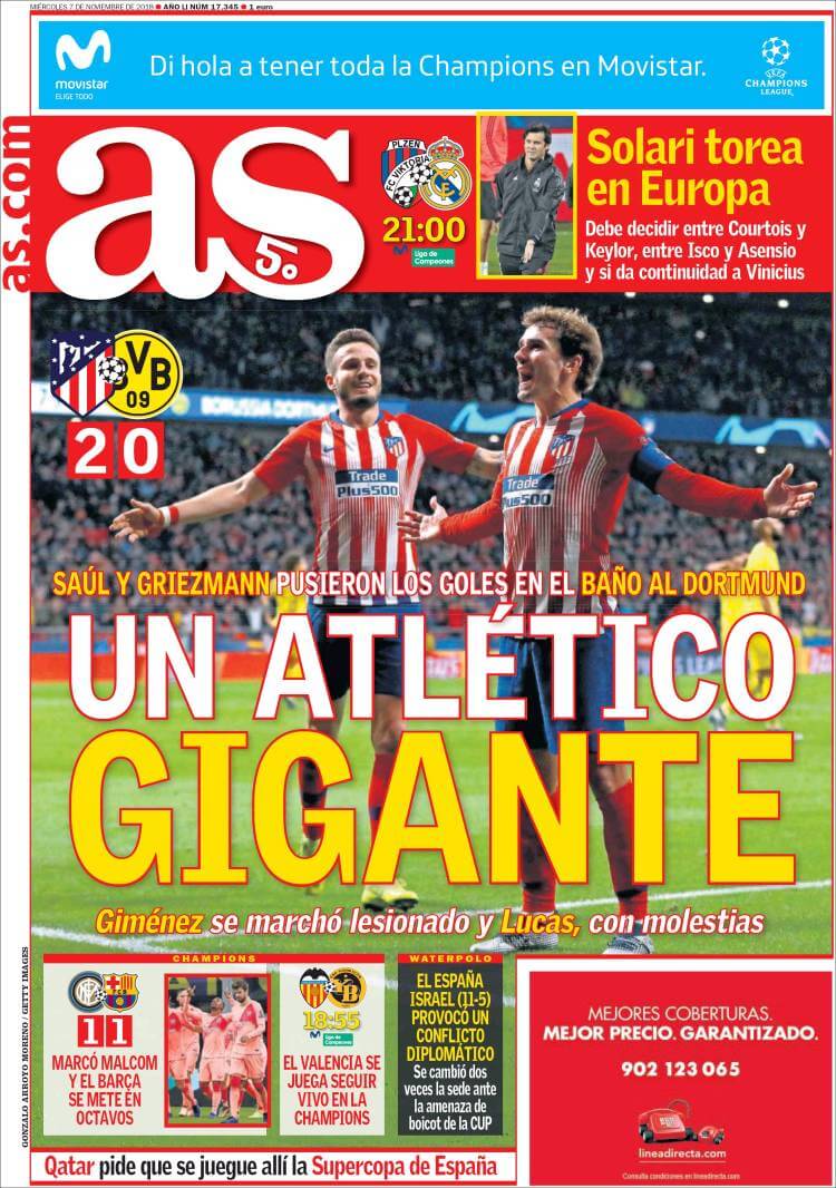 Portada as 7/11/2018