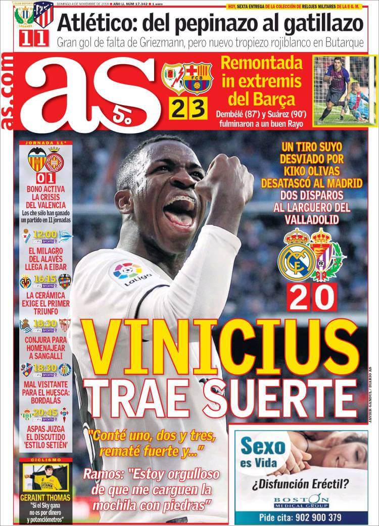 Portada as 4/11/2018 Portada as 4/11/2018