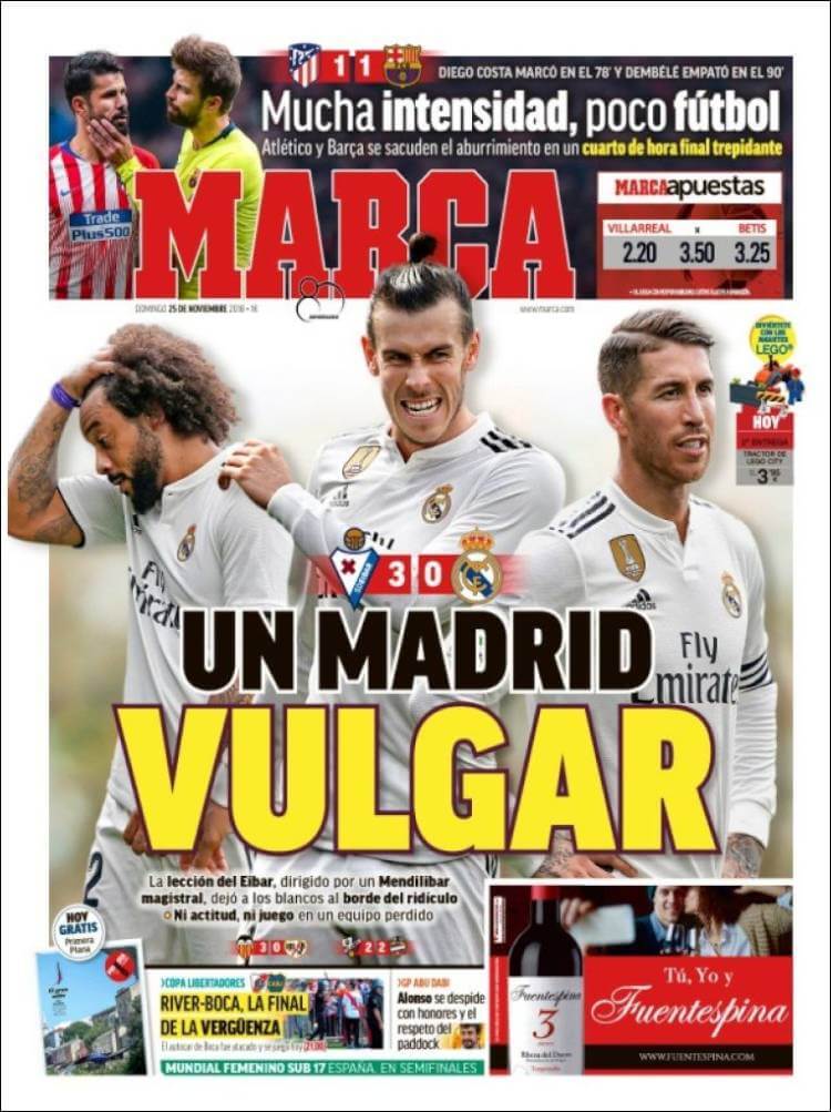 Portada Marca 25/11/2018 Portada Marca 25/11/2018
