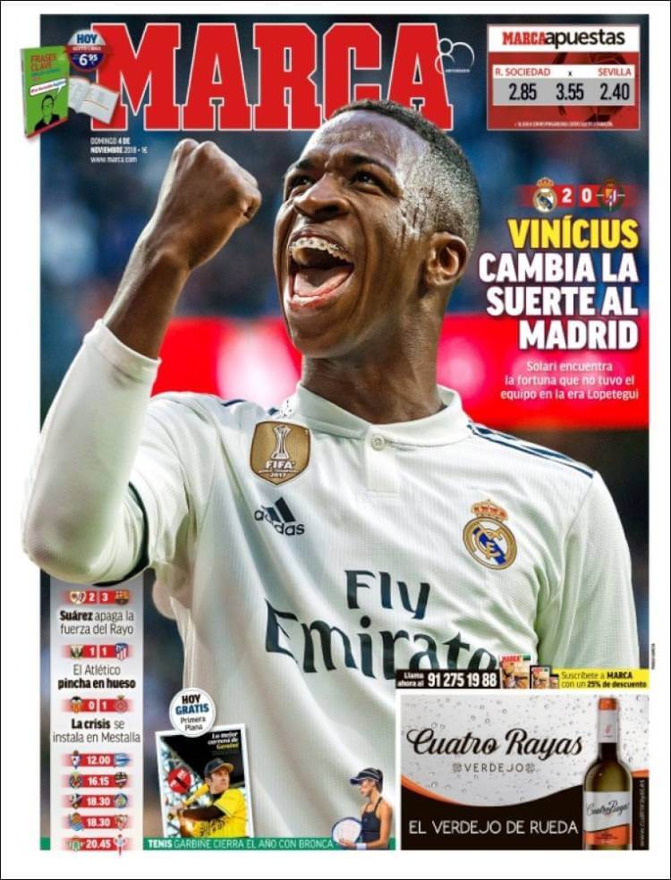 Portada Marca 4/11/2018 Portada Marca 4/11/2018