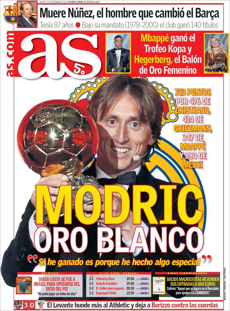 Portada as 4/12/2018 Portada as 4/12/2018