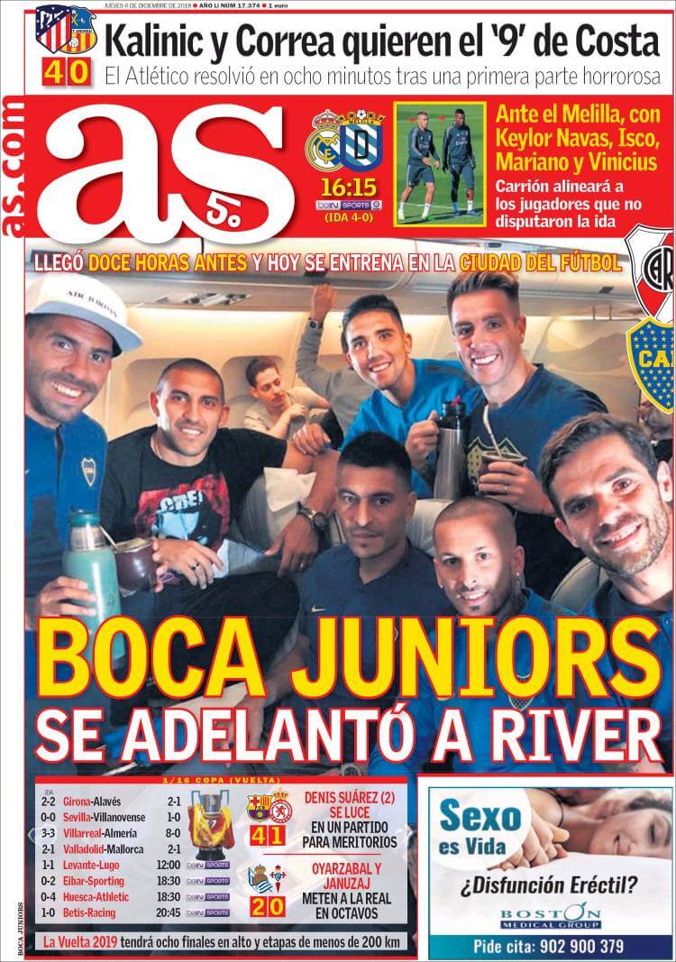 Portada as 6/12/2018 