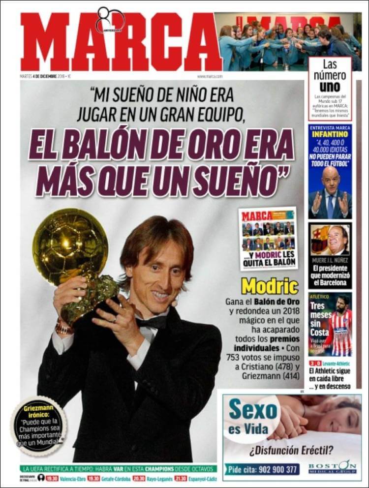 Portada Marca 4/12/2018
