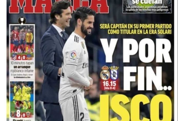 Portadas Deportivas 6/12/2018 Portadas Deportivas 6/12/2018