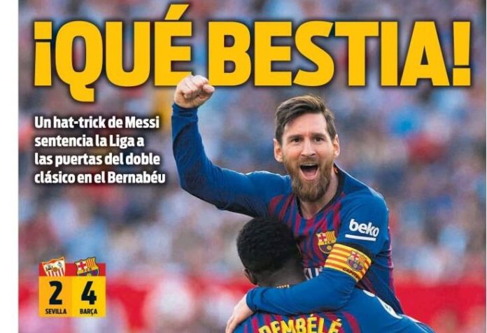 Portadas Deportivas 24/02/2019 Portadas Deportivas 24/02/2019