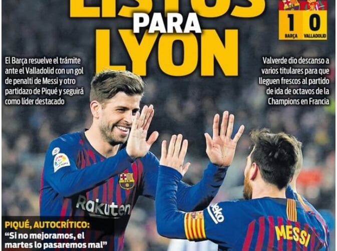 Las Portadas Deportivas 17/02/2019 Las Portadas Deportivas 17/02/2019