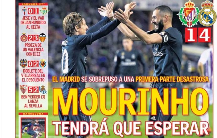 Portadas Diarios Deportivos 11/03/2019 Portadas Diarios Deportivos 11/03/2019