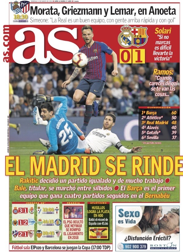 Portada as El Clásico