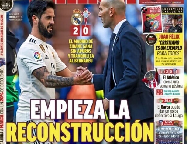 Portadas Deportivas 17/03/2019 Portadas Deportivas 17/03/2019