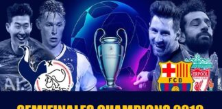 Semifinales Champions 2019 | Partidos, horarios y dónde ver por TV Semifinales Champions 2019