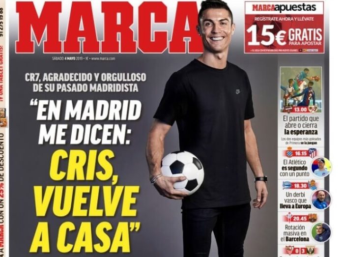 Las Portadas Deportivas 3/05/2019