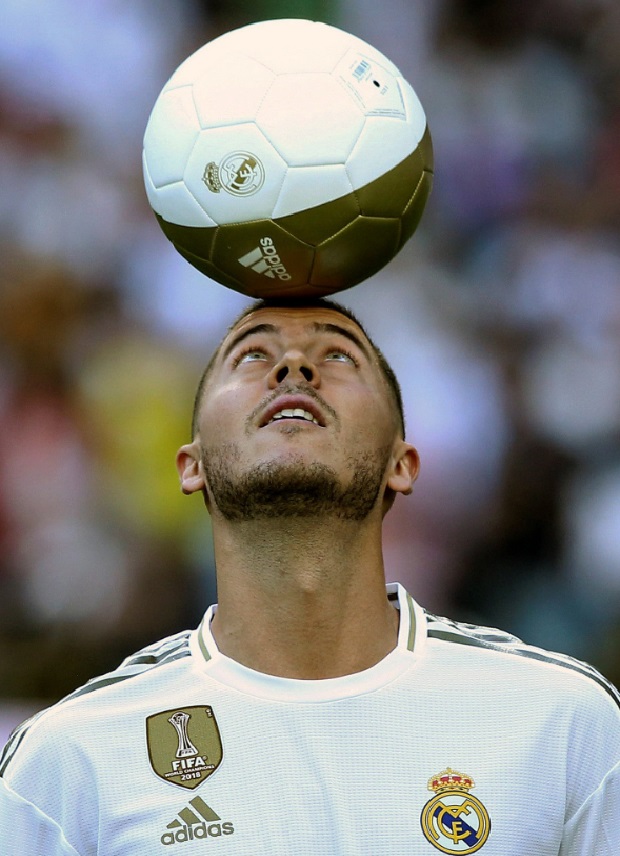 Eden Hazard presentado en el Real Madrid