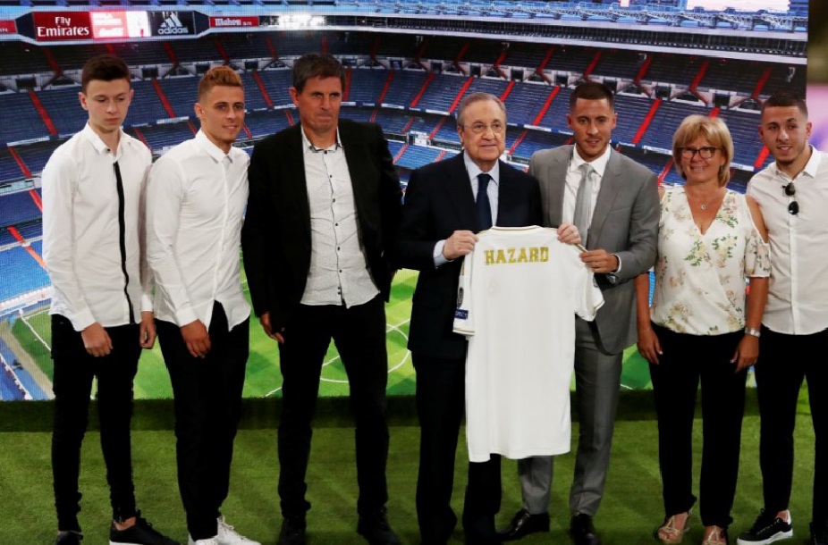Eden Hazard presentado en el Real Madrid