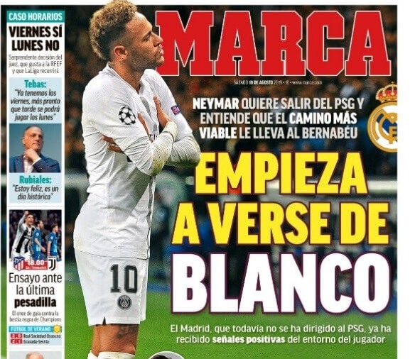 Portadas Deportivas 10/08/2019 Portadas Deportivas 10/08/2019